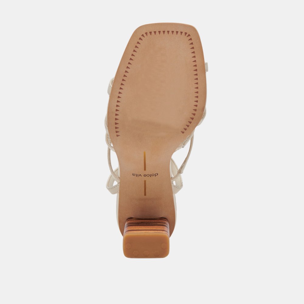 Dolce Vita Jenko Heels Ivory Leather