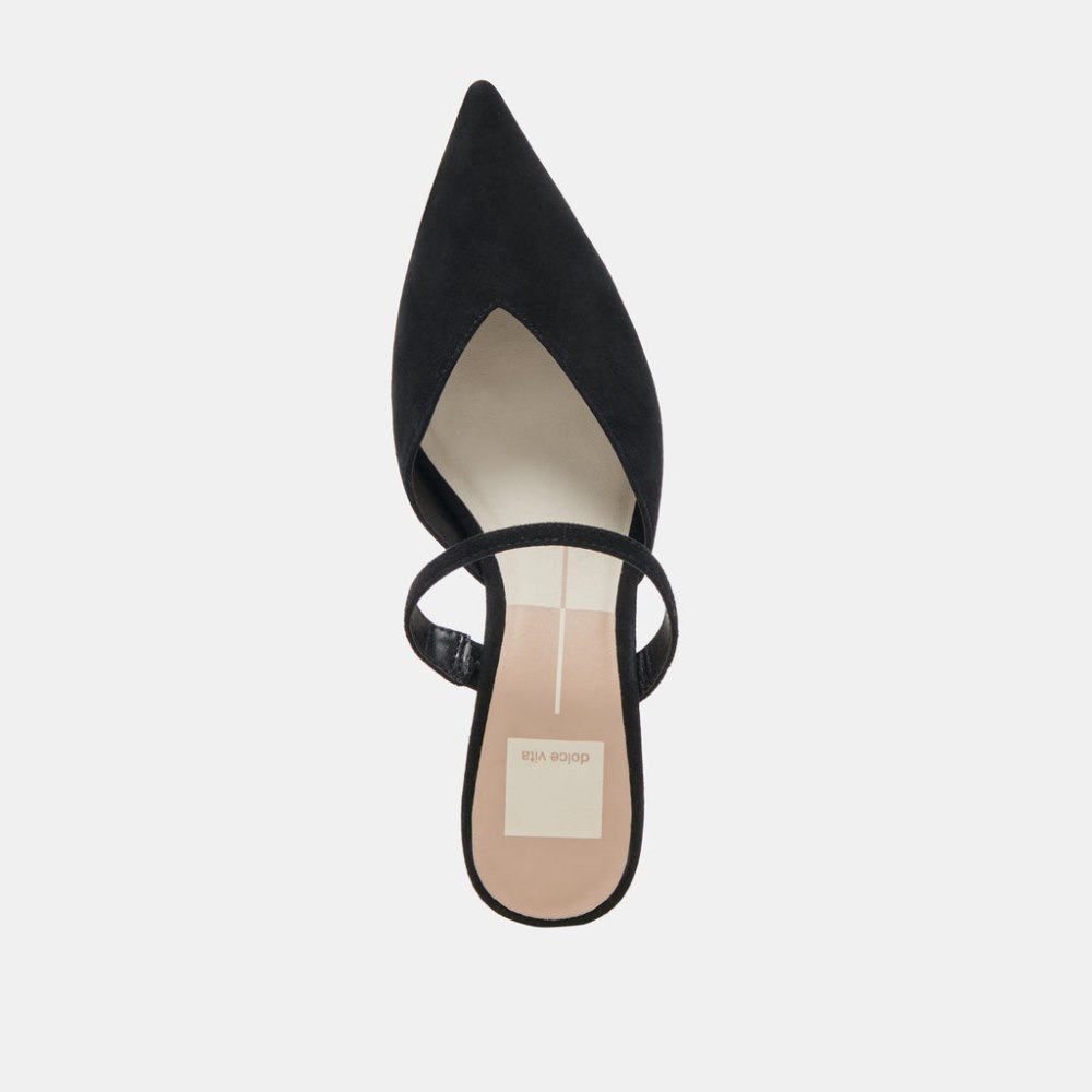 Dolce Vita Kanika Mid Heels Onyx Suede