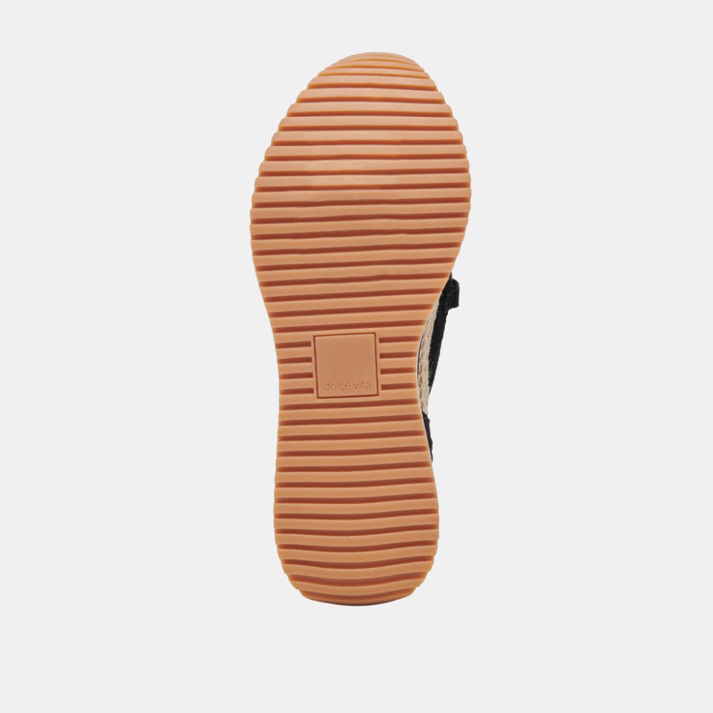 Dolce Vita Jadah Sneakers Onyx Suede