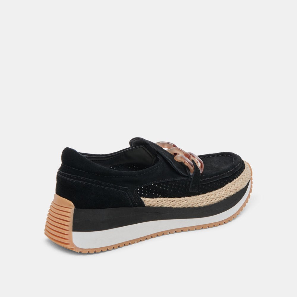 Dolce Vita Jadah Sneakers Onyx Suede