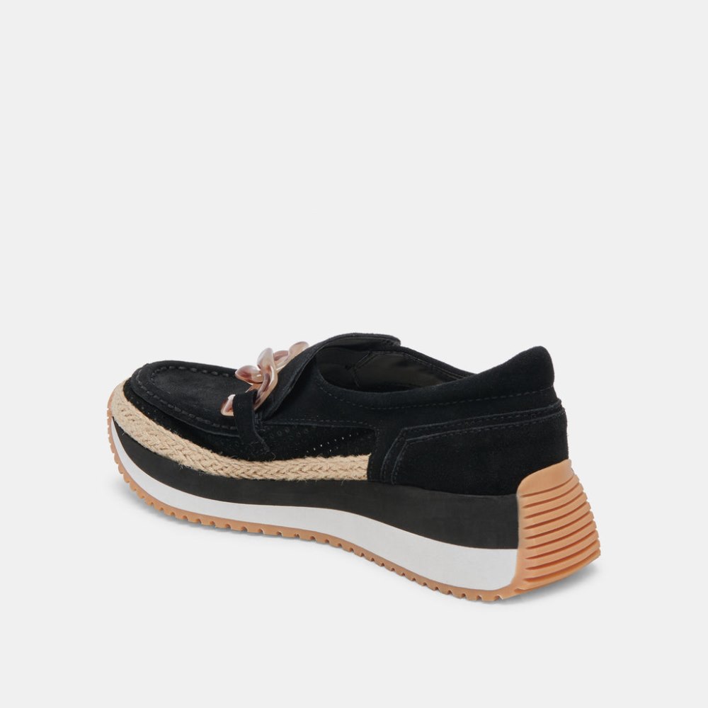 Dolce Vita Jadah Sneakers Onyx Suede