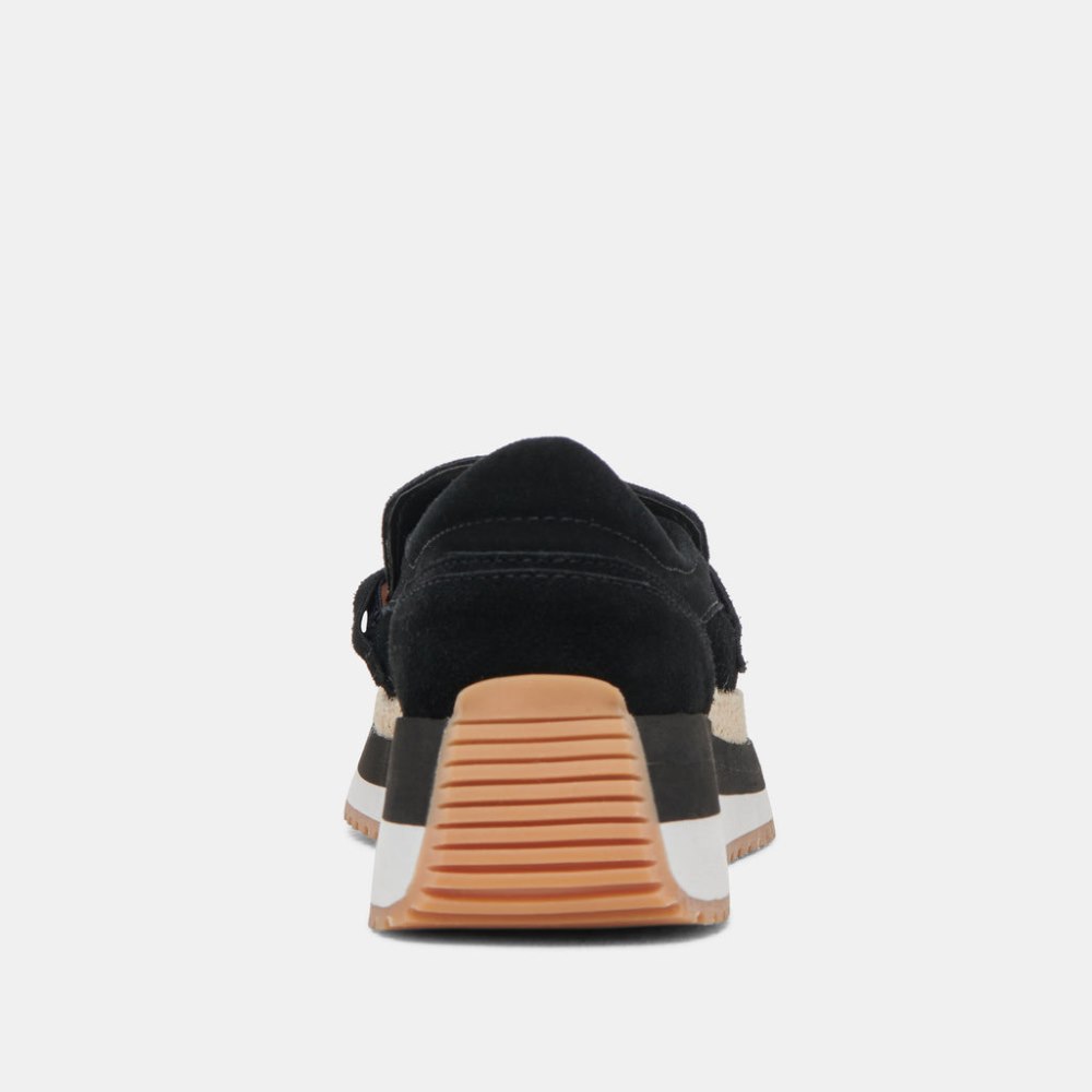 Dolce Vita Jadah Sneakers Onyx Suede