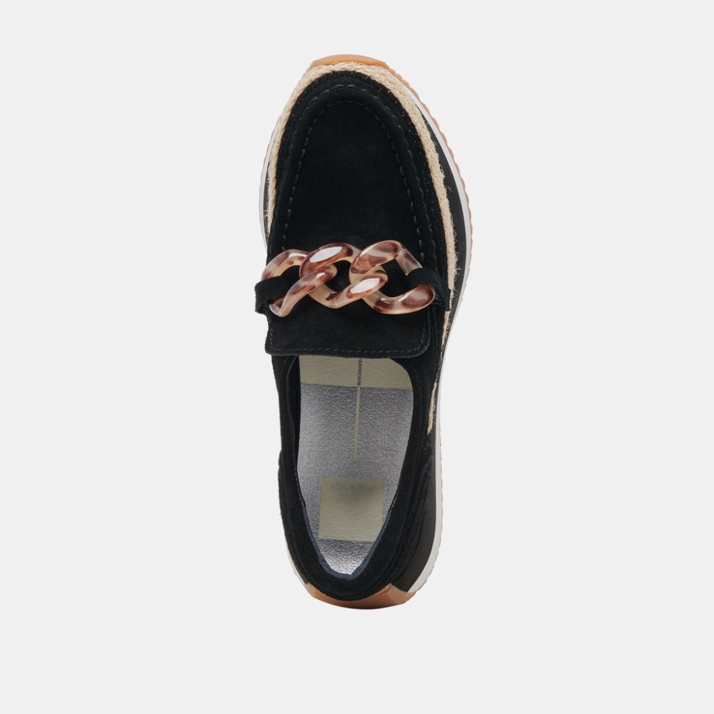 Dolce Vita Jadah Sneakers Onyx Suede