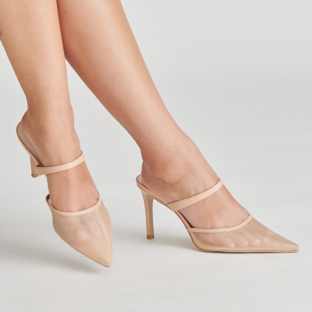 Dolce Vita Katik Heels Blush Mesh