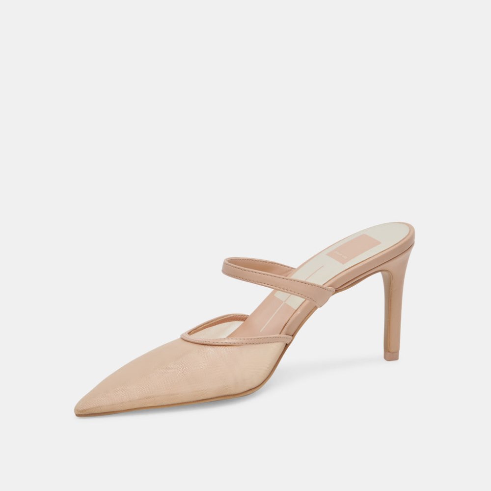 Dolce Vita Katik Heels Blush Mesh