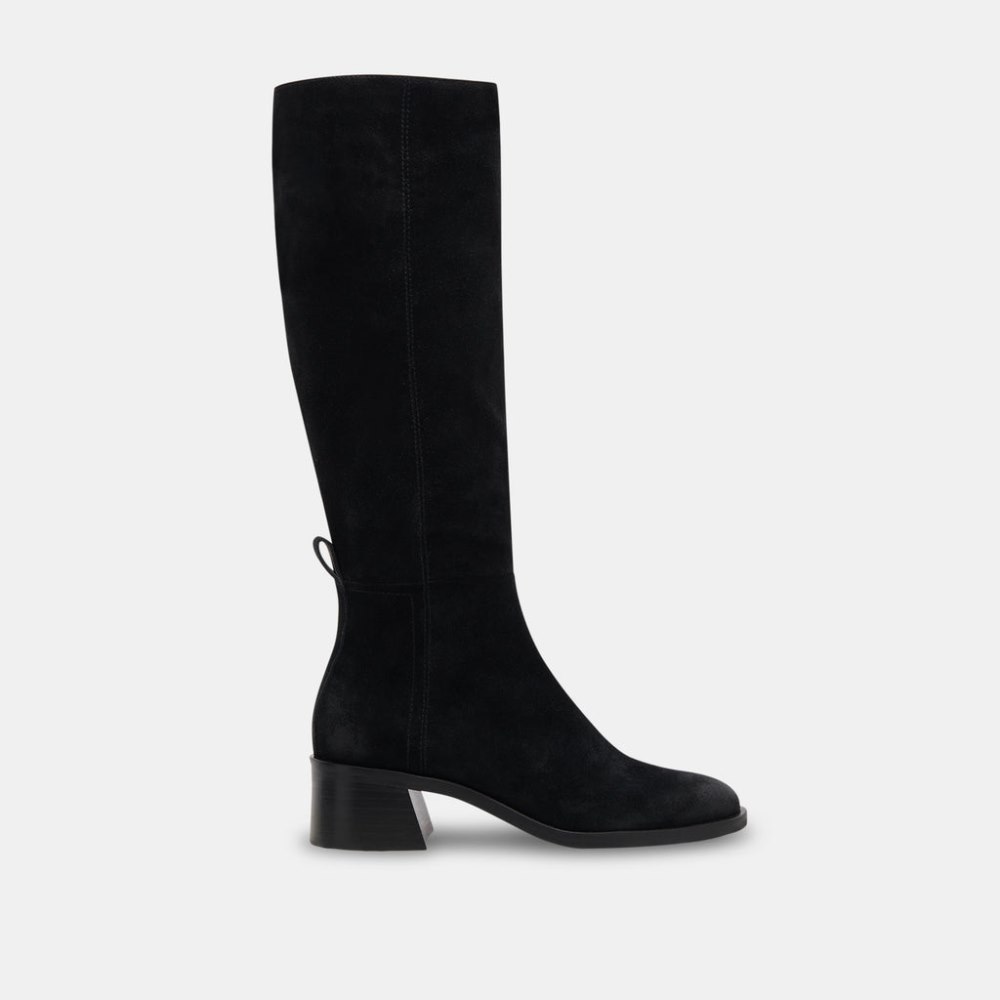 Dolce Vita Lizah Boots Onyx Suede