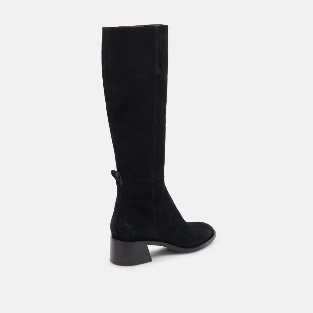 Dolce Vita Lizah Boots Onyx Suede