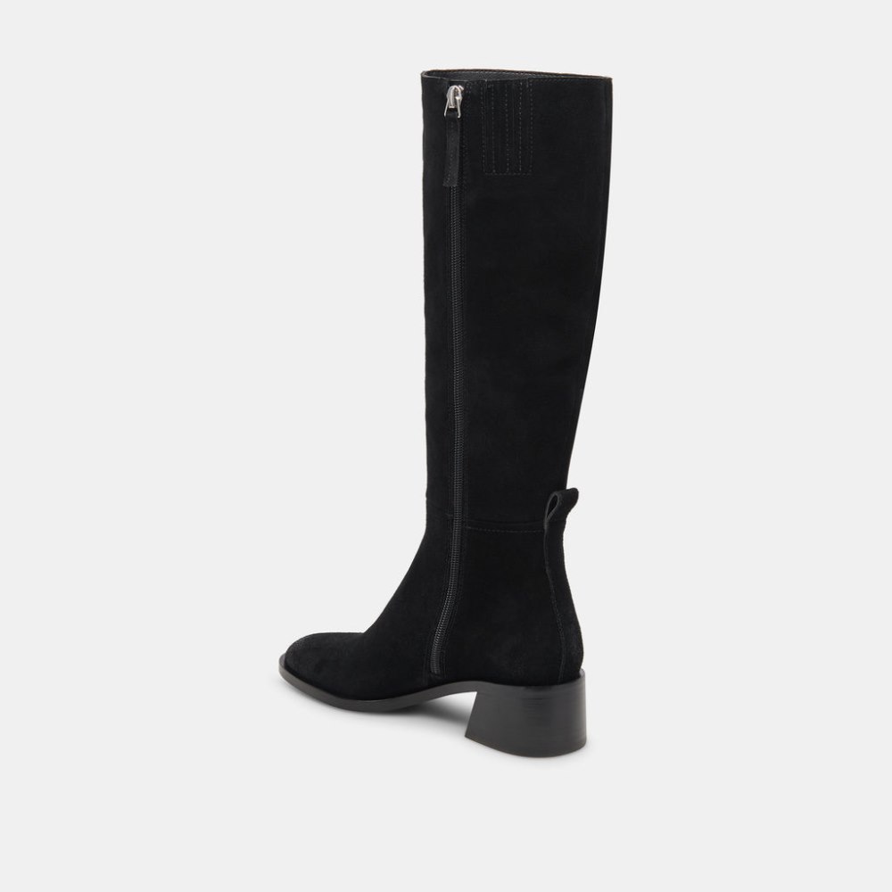 Dolce Vita Lizah Boots Onyx Suede