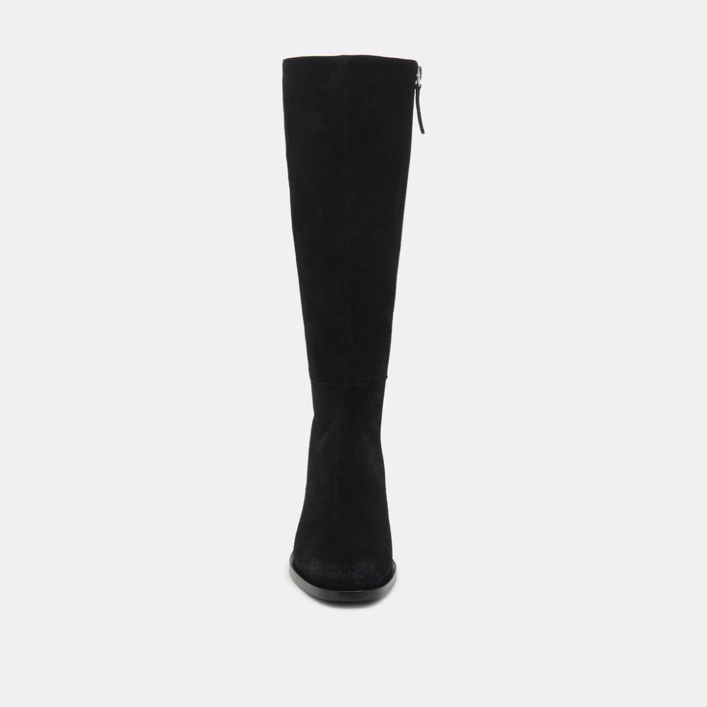 Dolce Vita Lizah Boots Onyx Suede