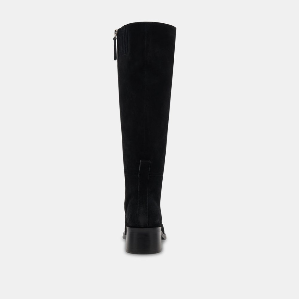 Dolce Vita Lizah Boots Onyx Suede