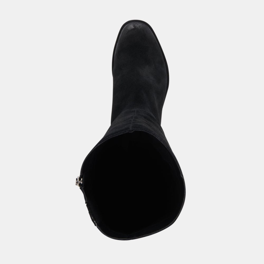Dolce Vita Lizah Boots Onyx Suede