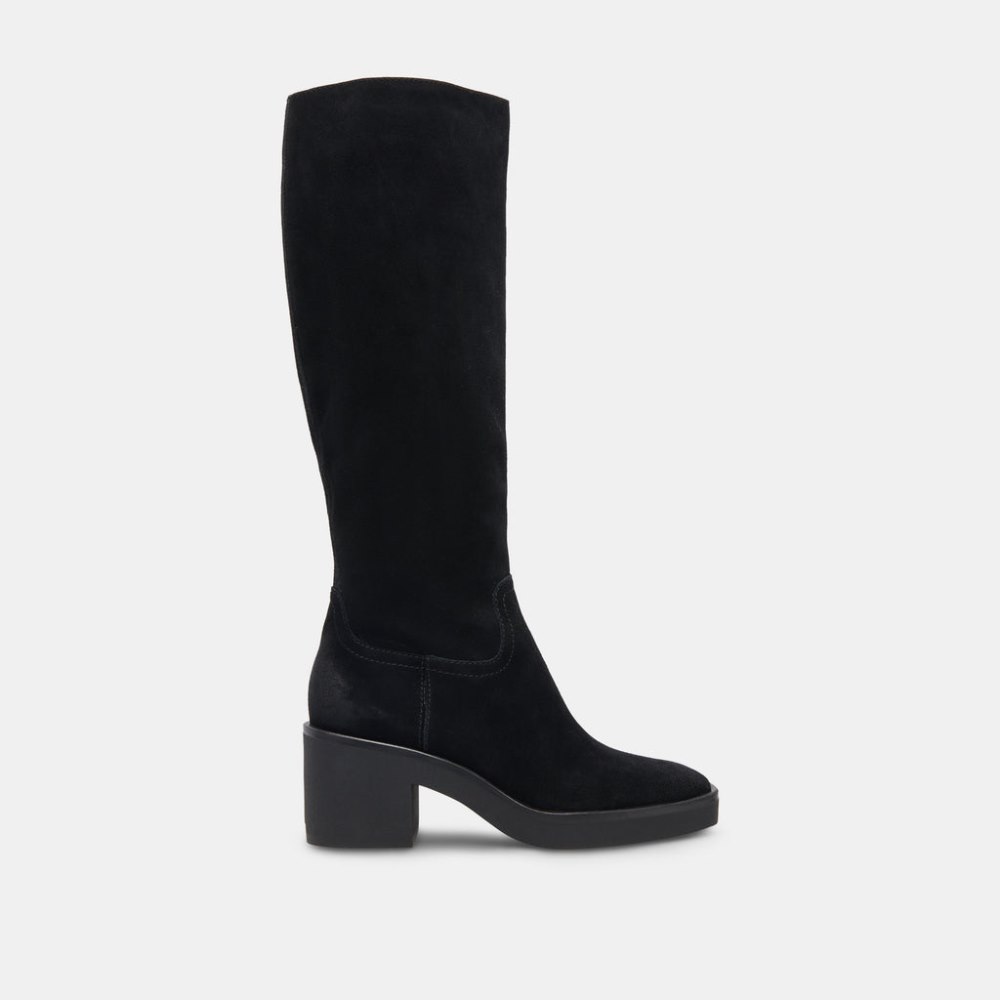 Dolce Vita Harrah H2o Boots Onyx Suede