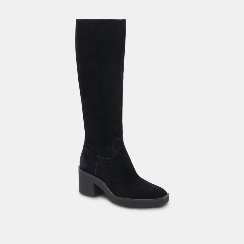 Dolce Vita Harrah H2o Boots Onyx Suede