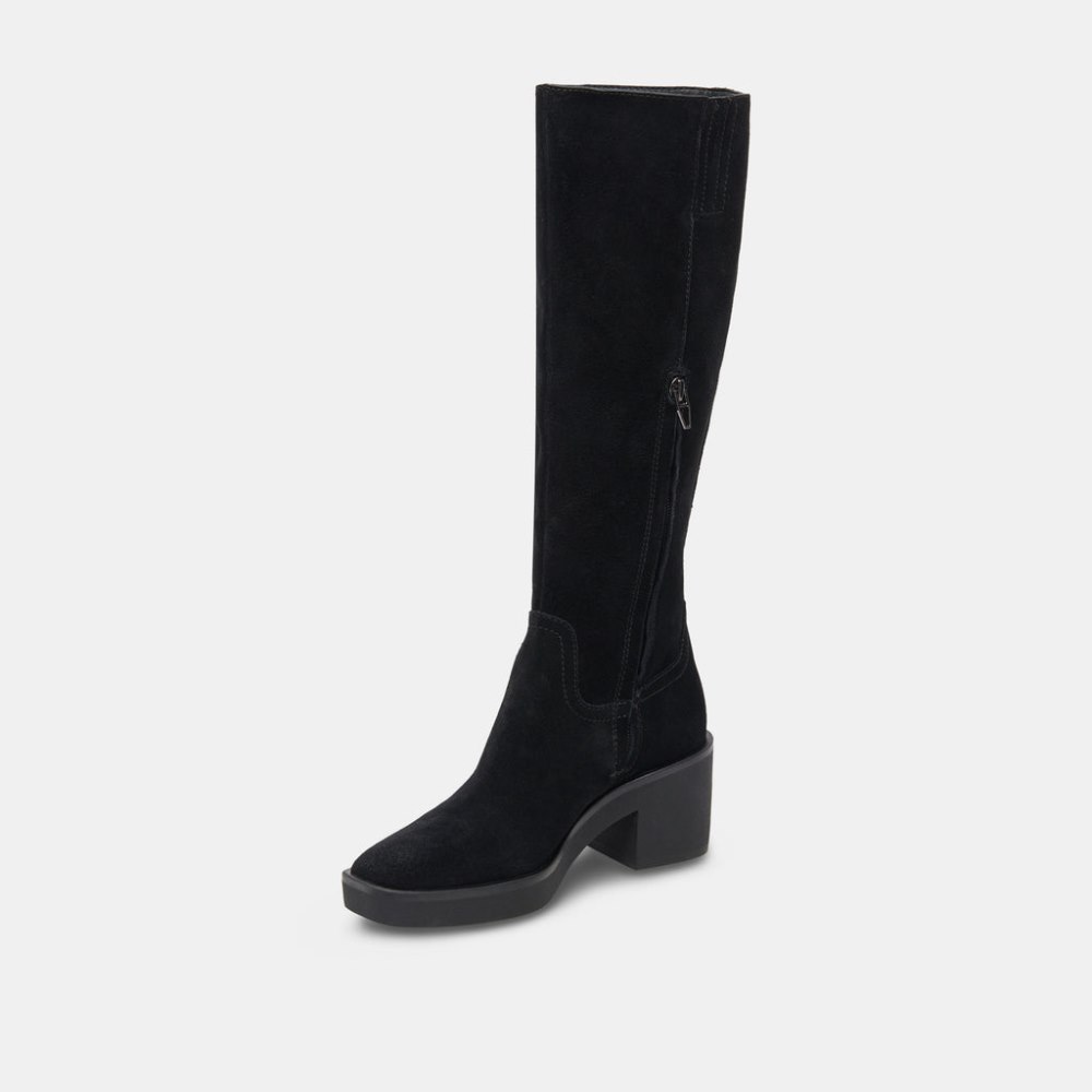 Dolce Vita Harrah H2o Boots Onyx Suede