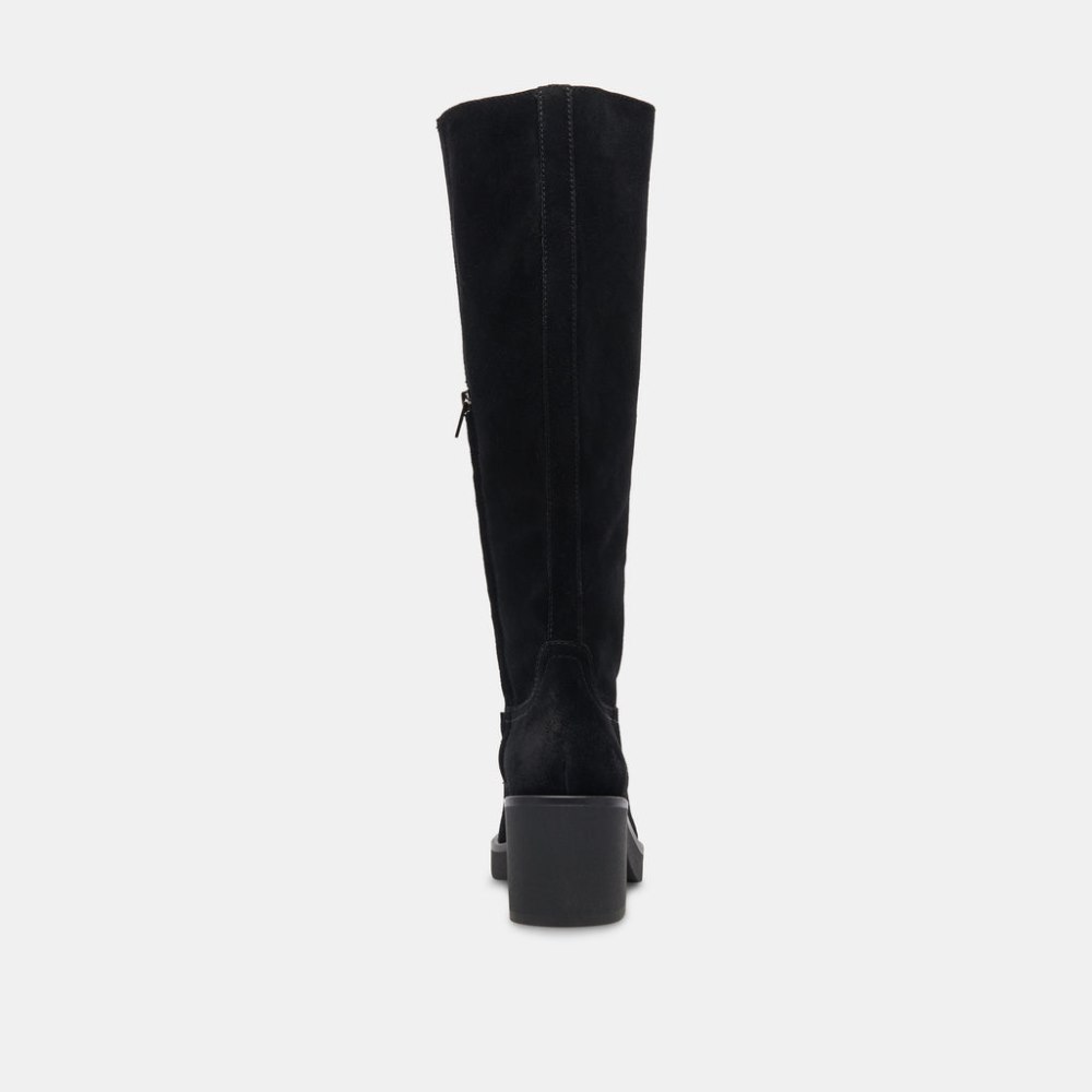 Dolce Vita Harrah H2o Boots Onyx Suede