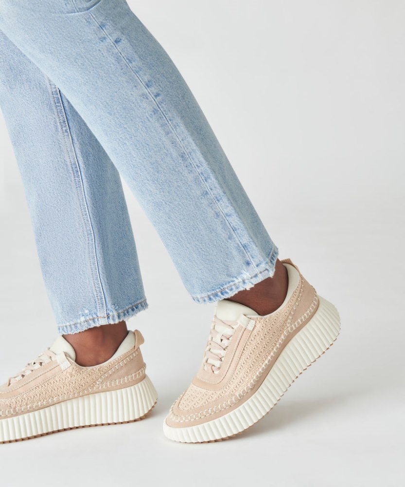 Dolce Vita Dolen Sneakers Lt Blush Knit
