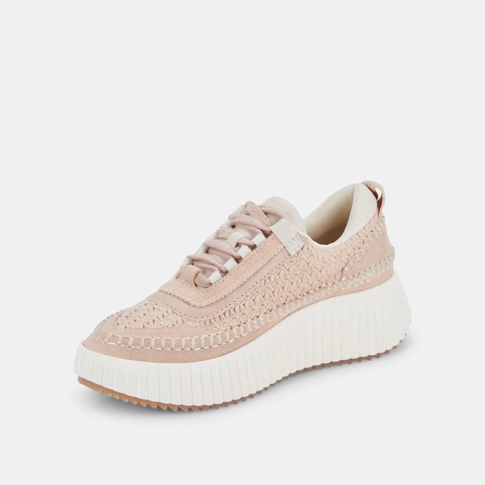 Dolce Vita Dolen Sneakers Lt Blush Knit