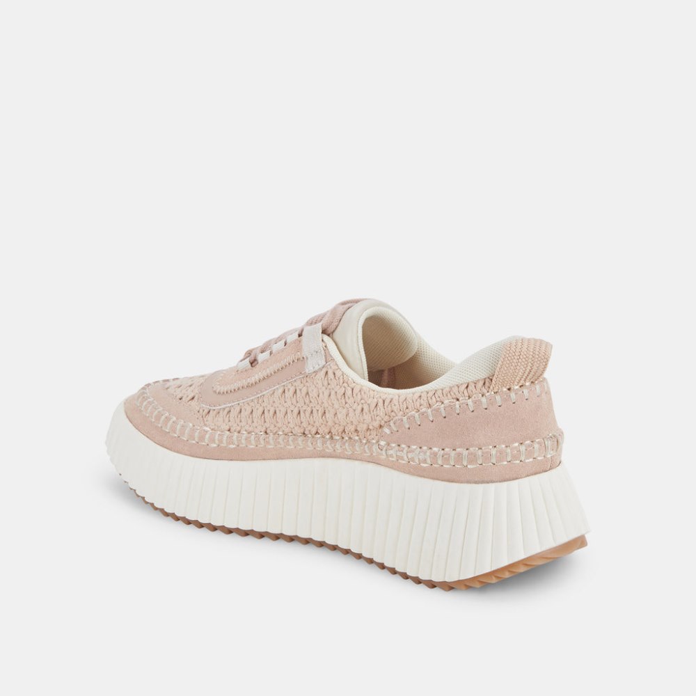 Dolce Vita Dolen Sneakers Lt Blush Knit