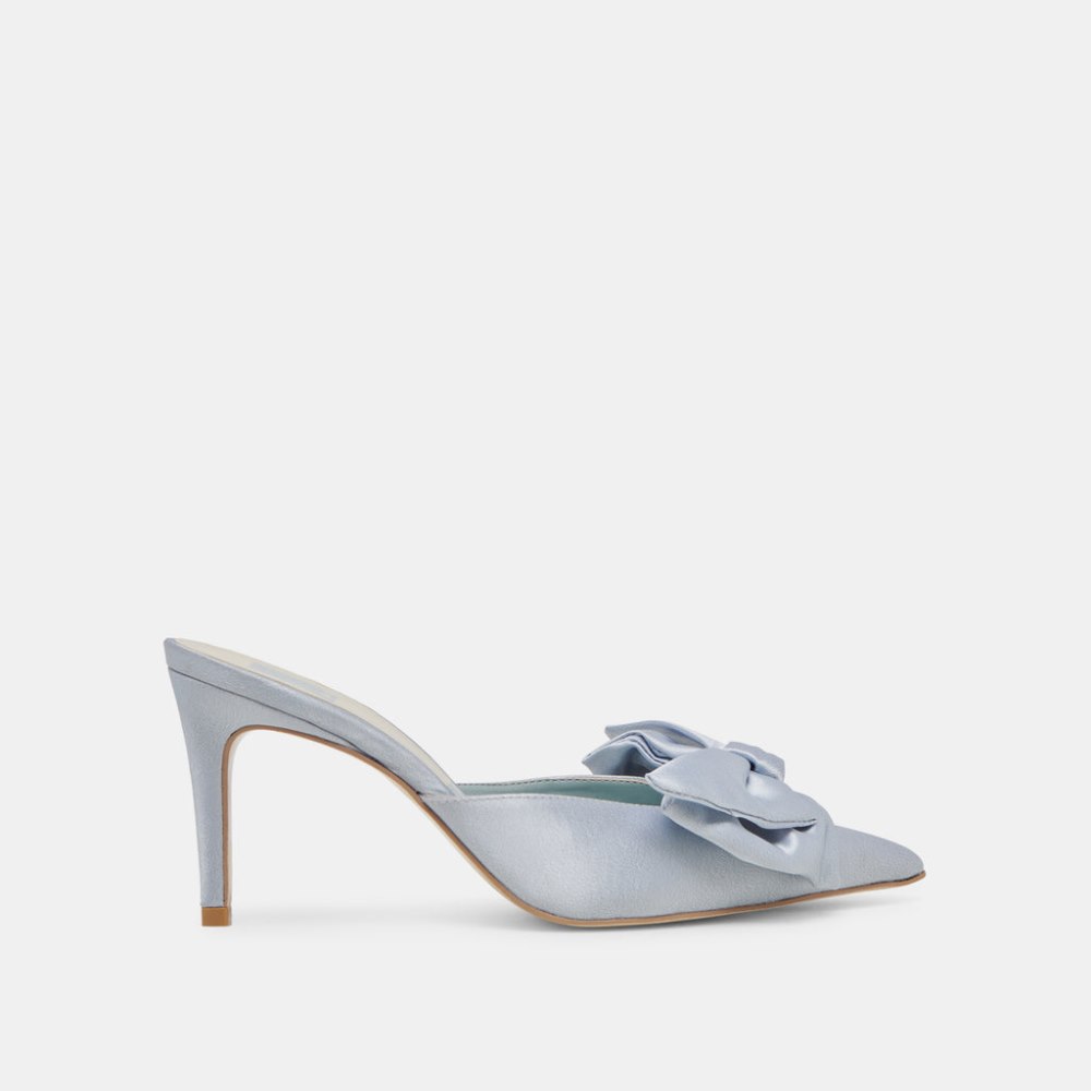 Dolce Vita Kayli Heels Light Blue Satin