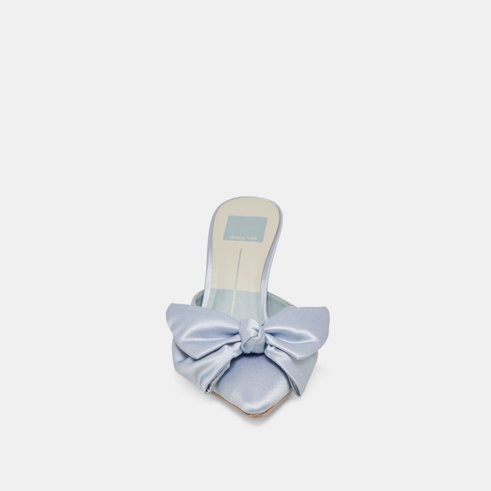 Dolce Vita Kayli Heels Light Blue Satin