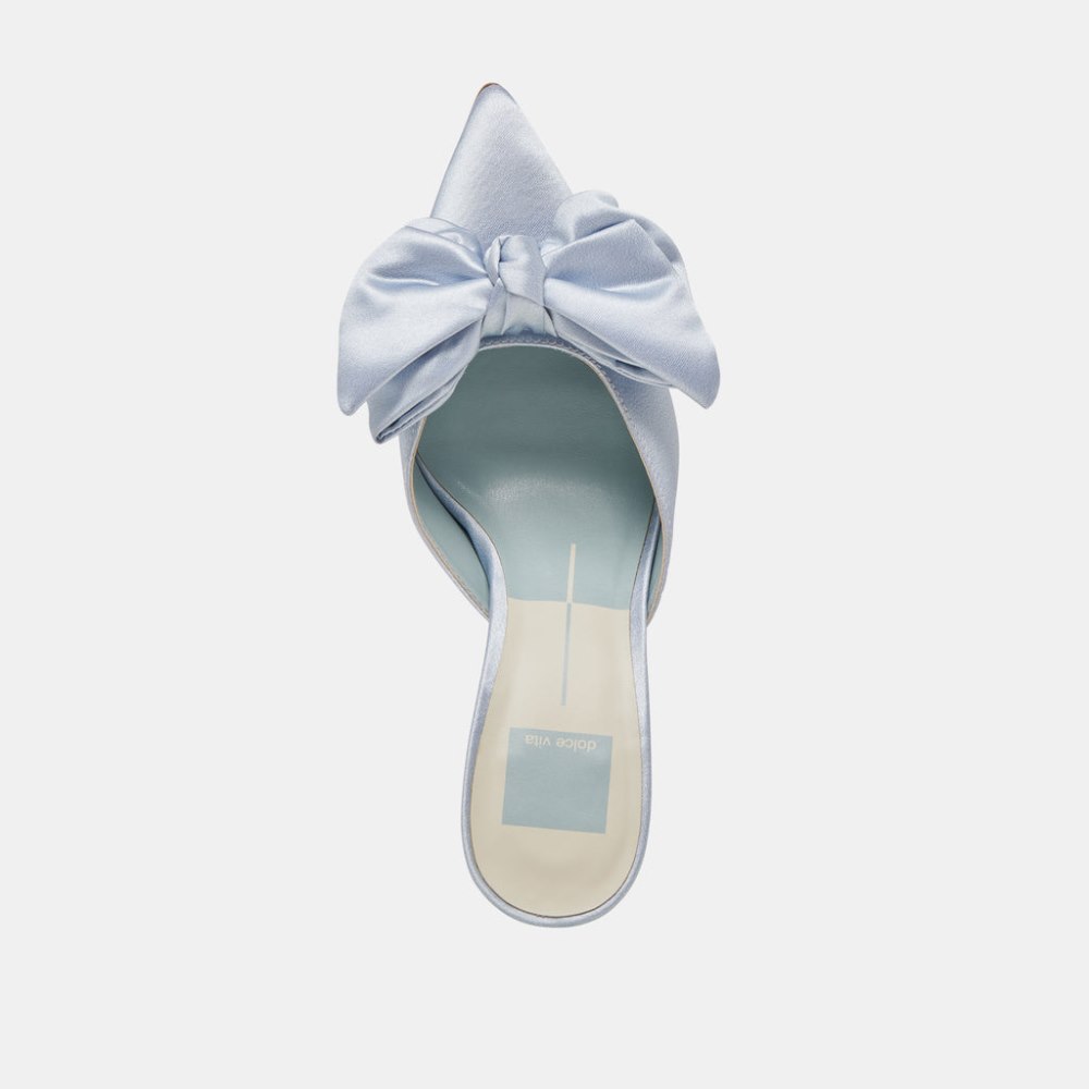 Dolce Vita Kayli Heels Light Blue Satin