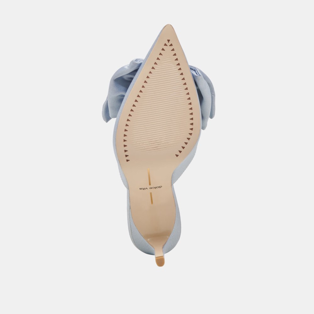 Dolce Vita Kayli Heels Light Blue Satin