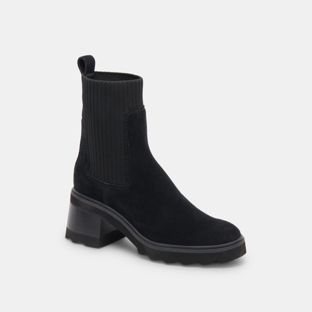 Dolce Vita Mosimo Boots Onyx Suede