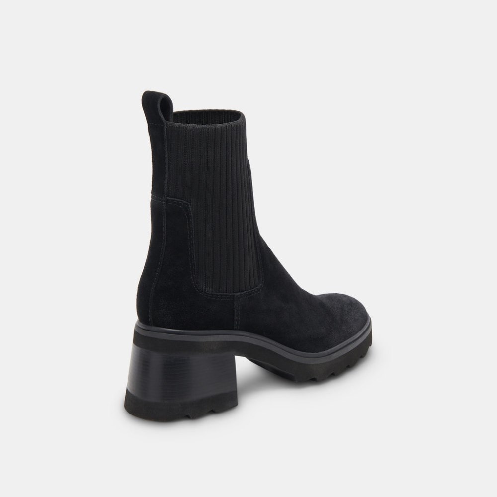 Dolce Vita Mosimo Boots Onyx Suede