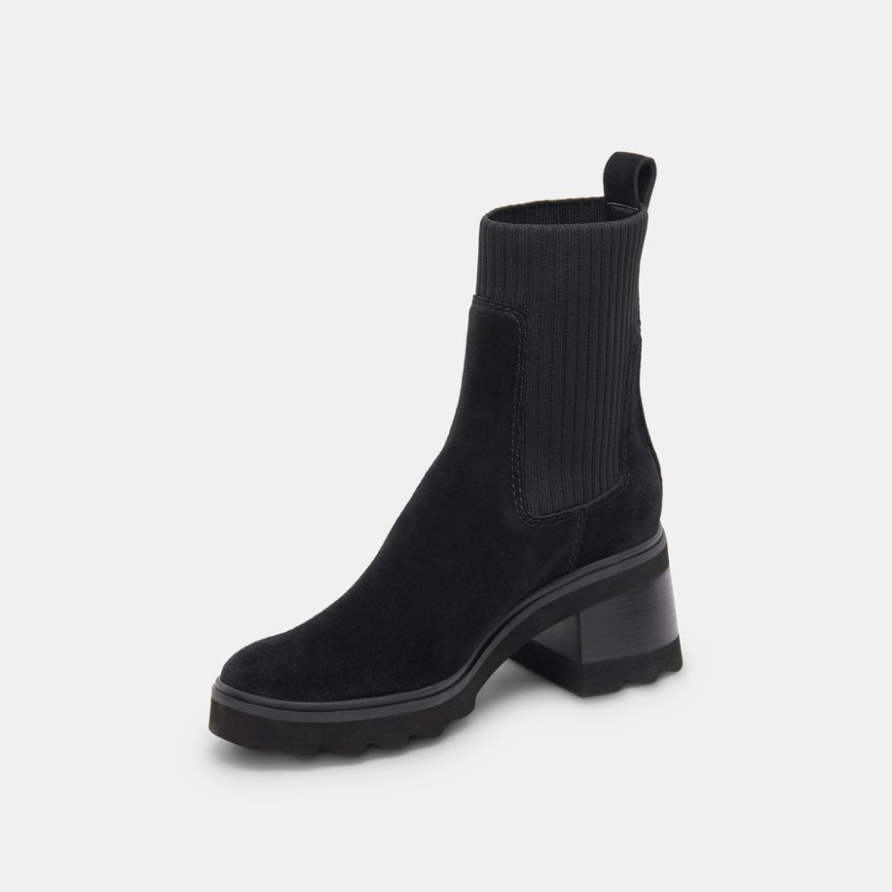 Dolce Vita Mosimo Boots Onyx Suede