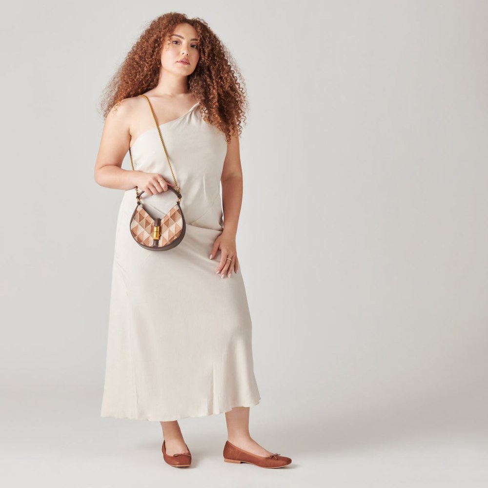 Dolce Vita Cami Crossbody Hickory Patchwork