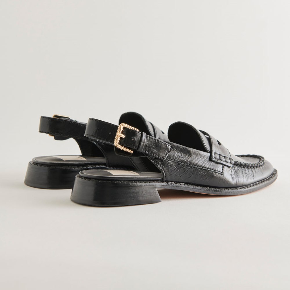 Dolce Vita Hardi Loafers Midnight Crinkle Patent