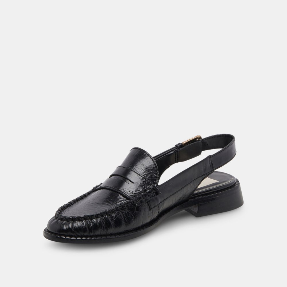 Dolce Vita Hardi Loafers Midnight Crinkle Patent