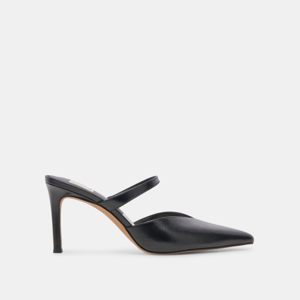 Dolce Vita Kanika Heels Midnight Crinkle Patent