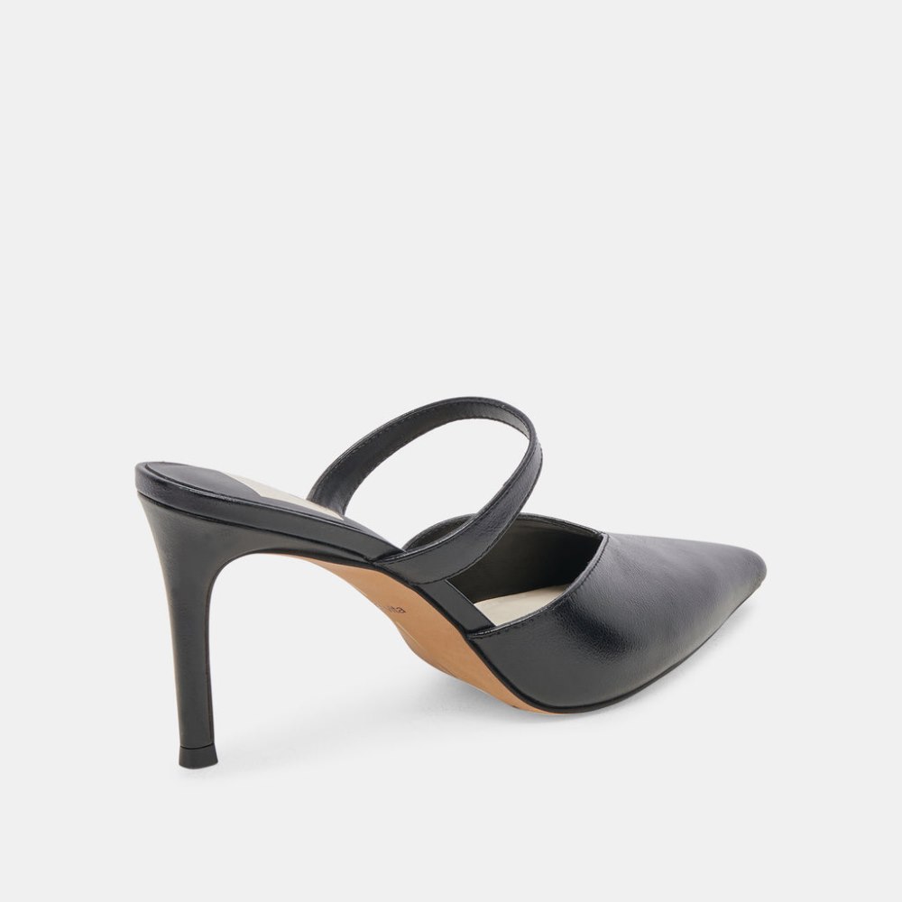 Dolce Vita Kanika Heels Midnight Crinkle Patent