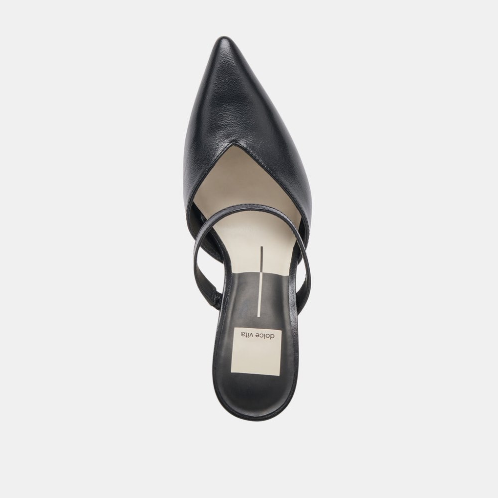 Dolce Vita Kanika Heels Midnight Crinkle Patent
