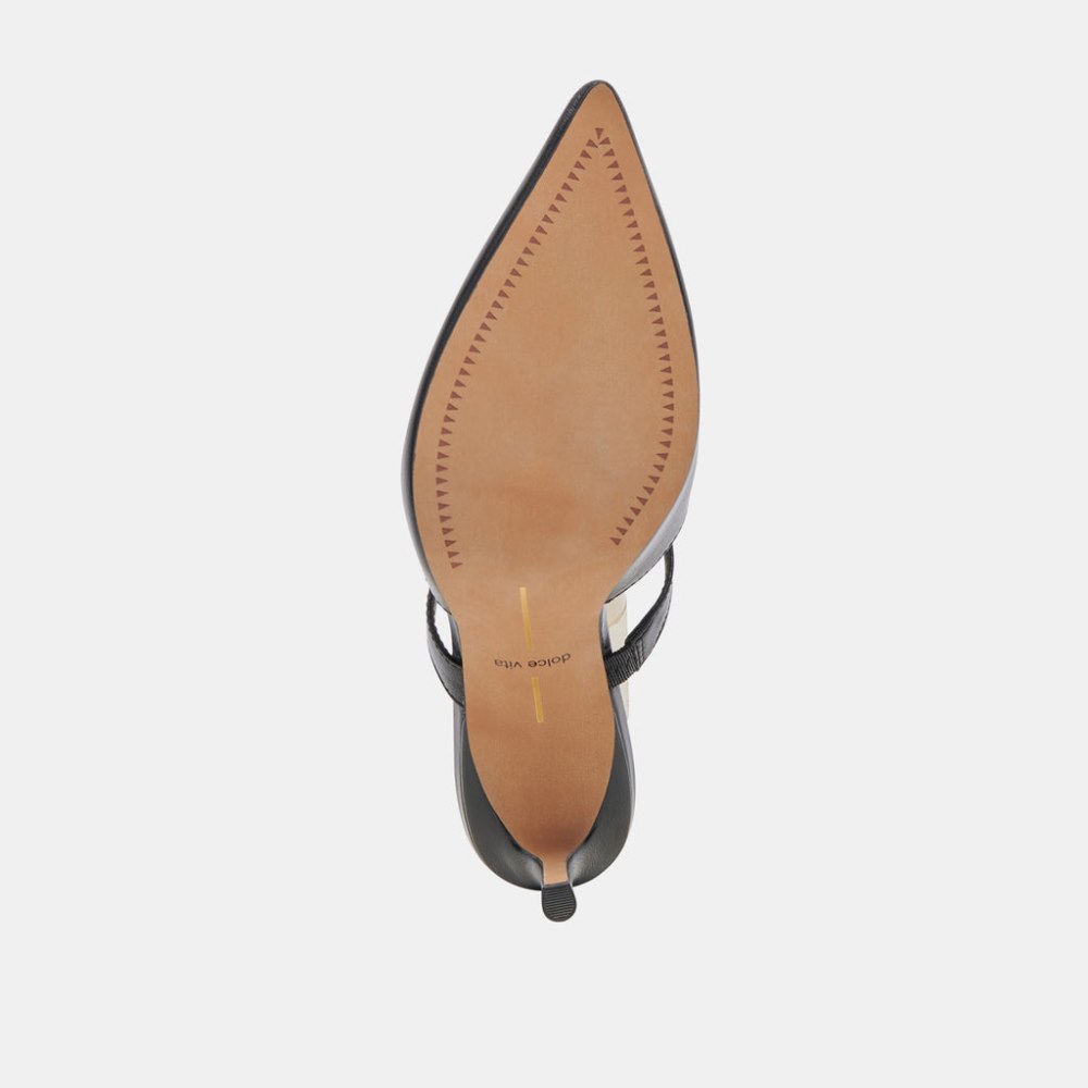 Dolce Vita Kanika Heels Midnight Crinkle Patent