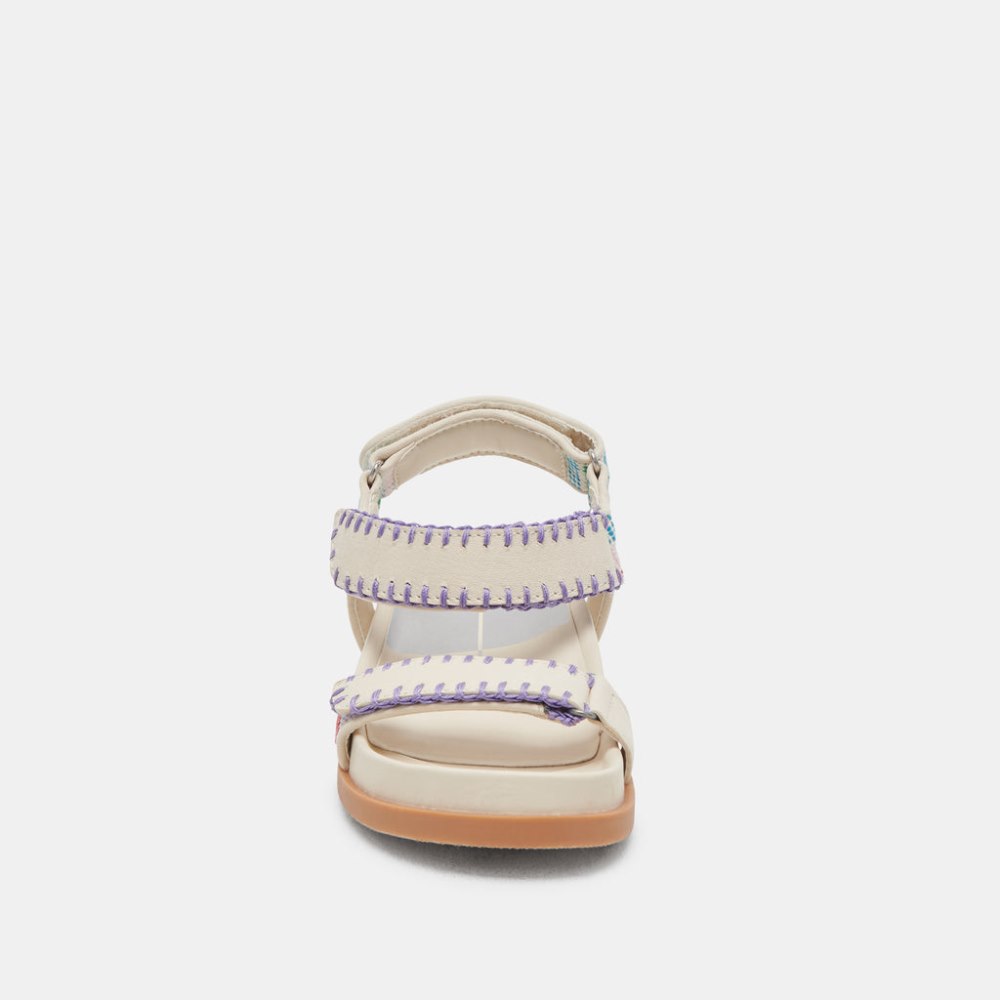 Dolce Vita Senora Sandals Ivory Multi Nubuck