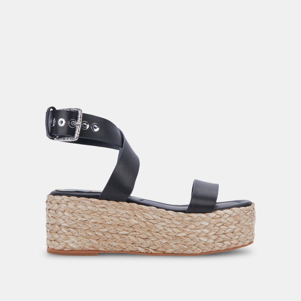 Dolce Vita Cannes Sandals Black Leather