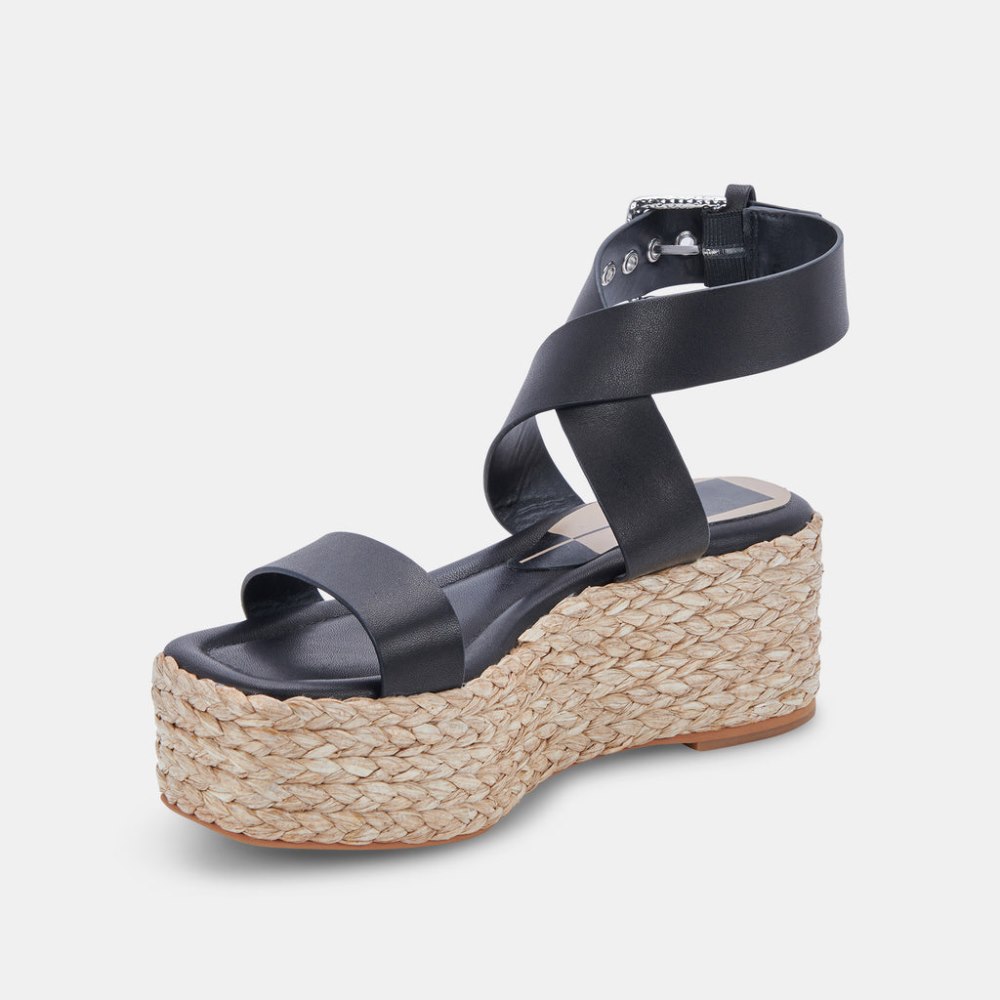 Dolce Vita Cannes Sandals Black Leather