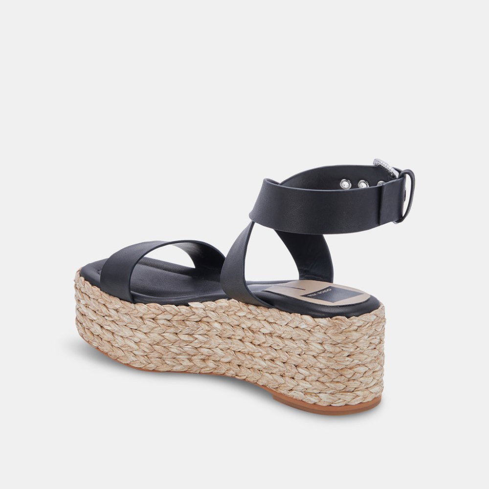 Dolce Vita Cannes Sandals Black Leather