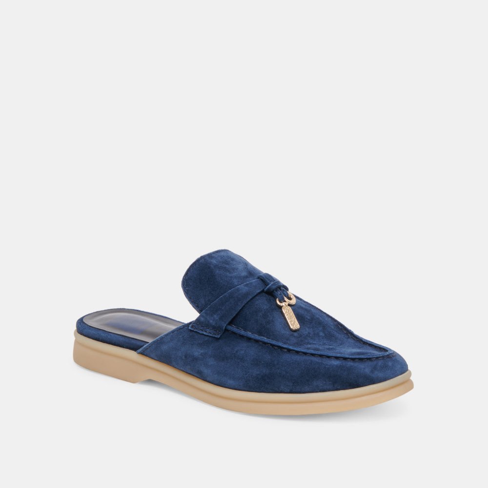 Dolce Vita Lasail Flats Navy Suede
