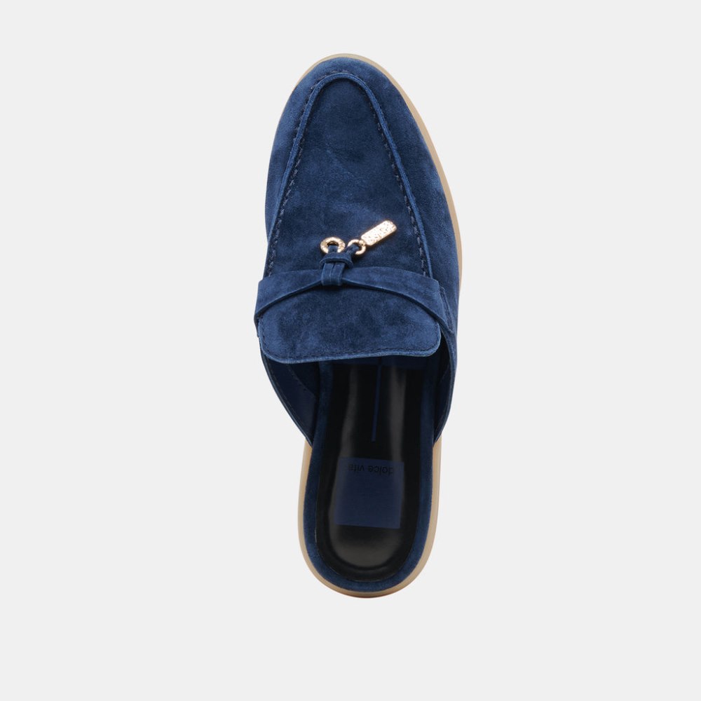 Dolce Vita Lasail Flats Navy Suede