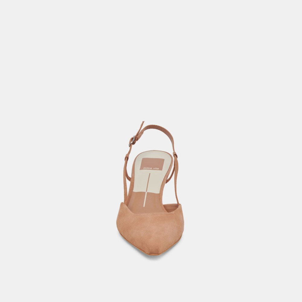 Dolce Vita Odela Heels Toffee Suede