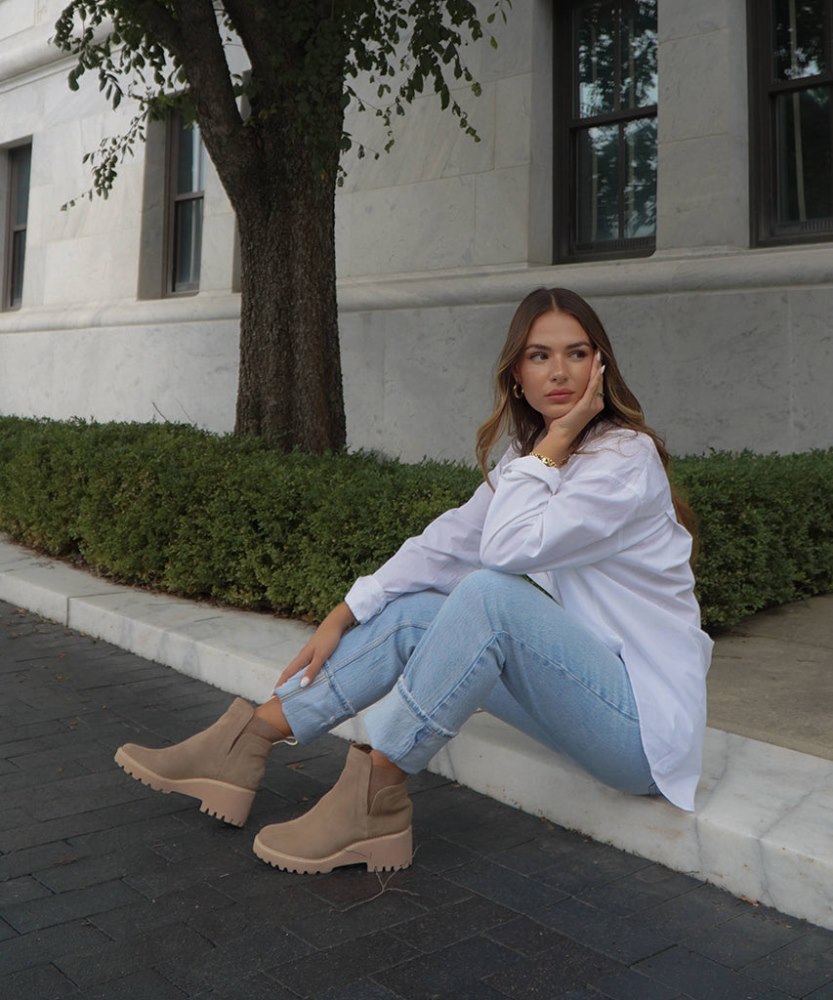 Dolce Vita Huey H2o Boots Mushroom Suede