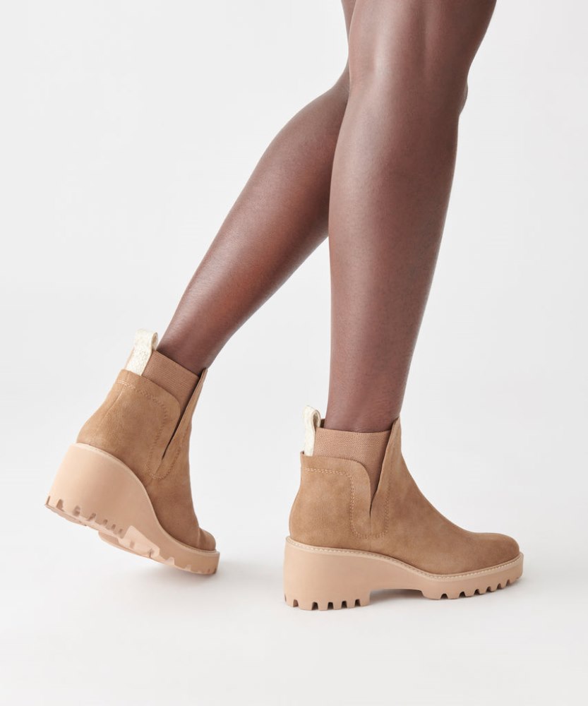 Dolce Vita Huey H2o Boots Mushroom Suede