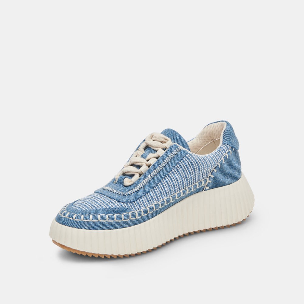 Dolce Vita Dolen Sneakers Blue Multi Denim