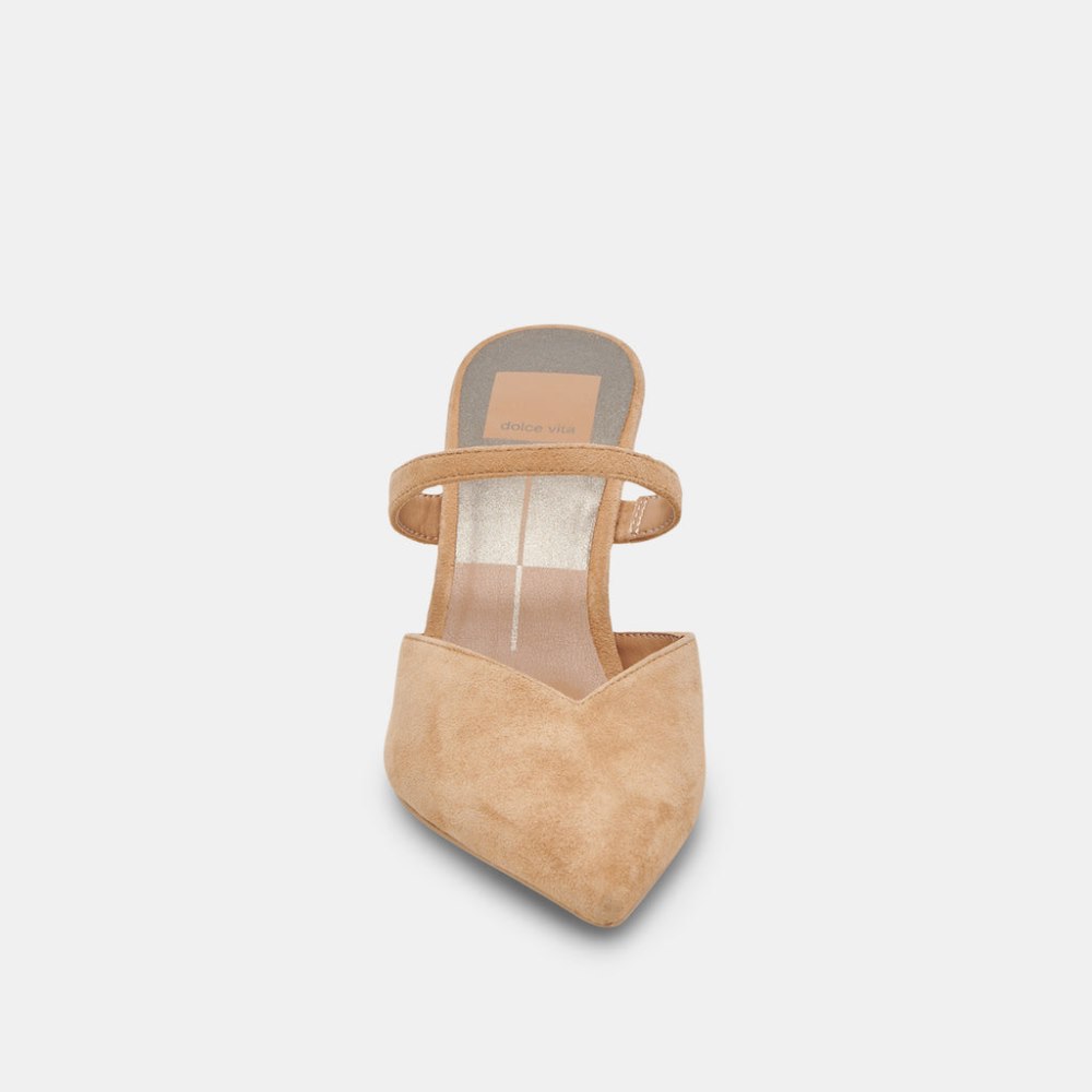 Dolce Vita Kanika Heels Tan Suede