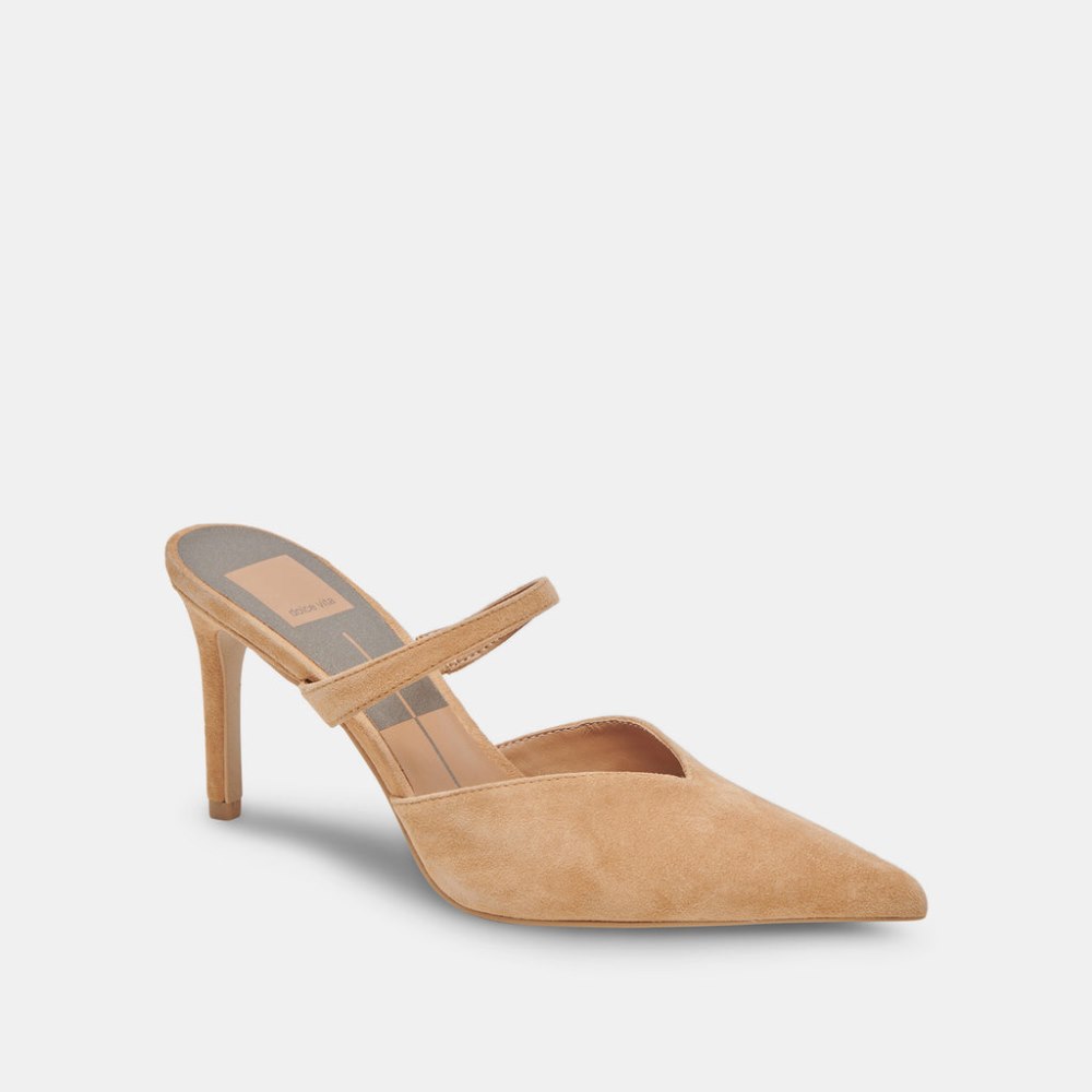 Dolce Vita Kanika Heels Tan Suede