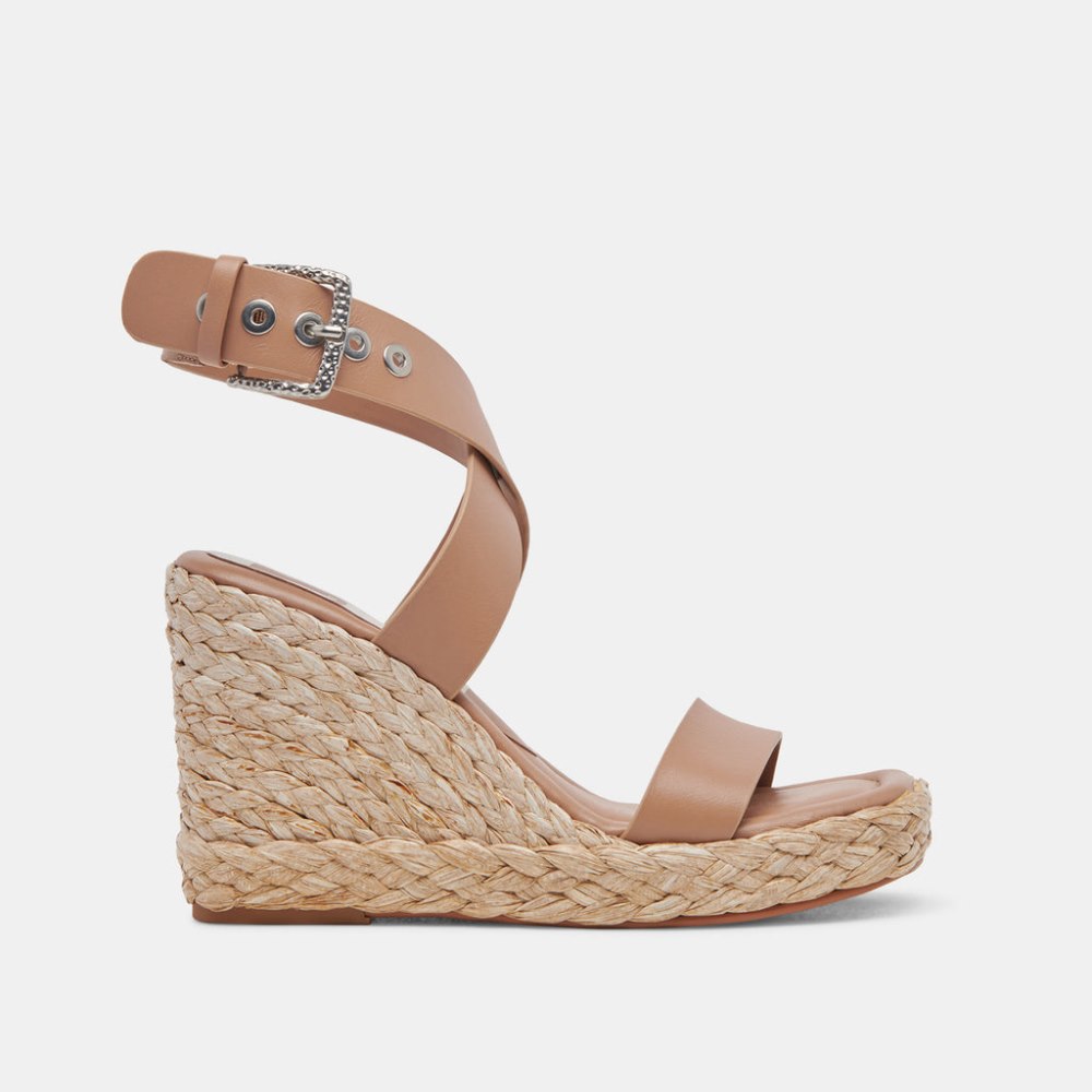 Dolce Vita Aldona Wedges Cafe Leather