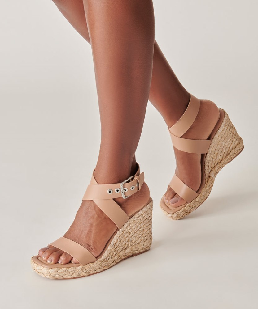 Dolce Vita Aldona Wedges Cafe Leather